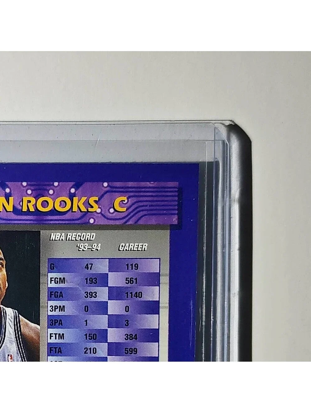 Sean Rooks 1994-95 Topps Finest #237 Basketball Card